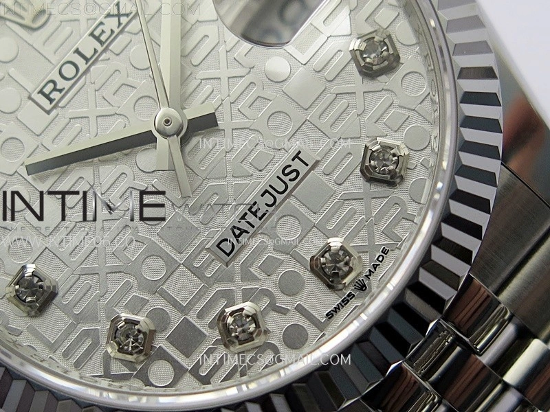 DateJust 36MM 126234 SS APSF 1:1 Best Edition Silver Jubilee Dial on SS Jubilee Bracelet SA3235