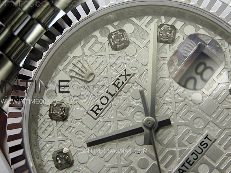 DateJust 36MM 126234 SS APSF 1:1 Best Edition Silver Jubilee Dial on SS Jubilee Bracelet SA3235