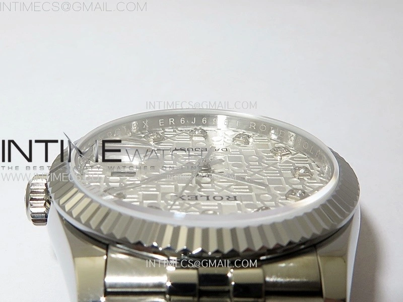 DateJust 36MM 126234 SS APSF 1:1 Best Edition Silver Jubilee Dial on SS Jubilee Bracelet SA3235