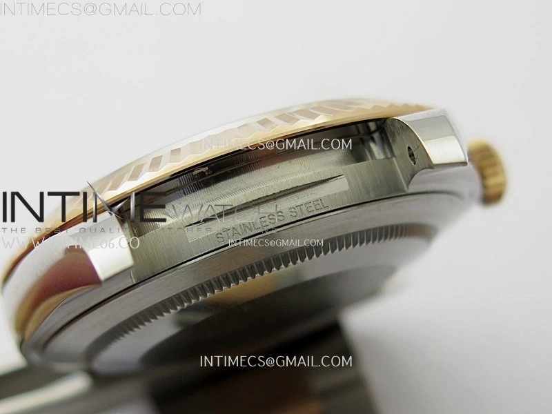 DateJust 41mm 126331 904 SS RG AR+F 1:1 Gray Dial Roman Markers On SS RG Oyster Bracelet DD3235 V2