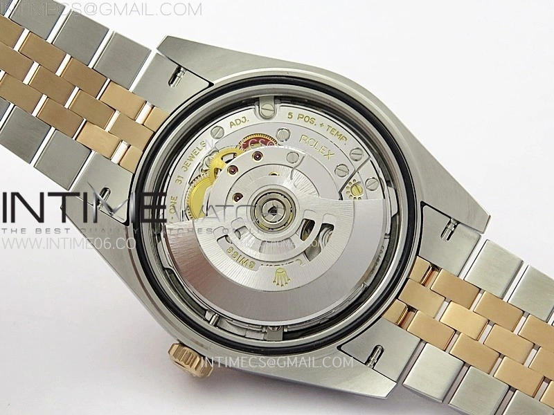 DateJust 41 126331 904L SS RG VSF 1:1 Best Edition Gray Fluted Dial on Jubilee Bracelet VS3235