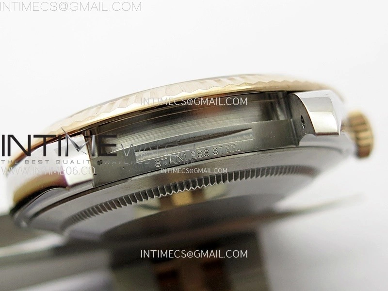 DateJust 41 126331 904L SS RG VSF 1:1 Best Edition Gray Fluted Dial on Jubilee Bracelet VS3235