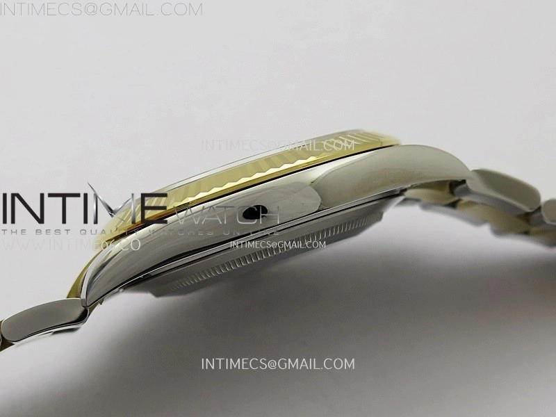 DateJust 41mm 126333 904 SS YG AR+F 1:1 Gold Dial Stick Markers On SS YG Oyster Bracelet DD3235 V2
