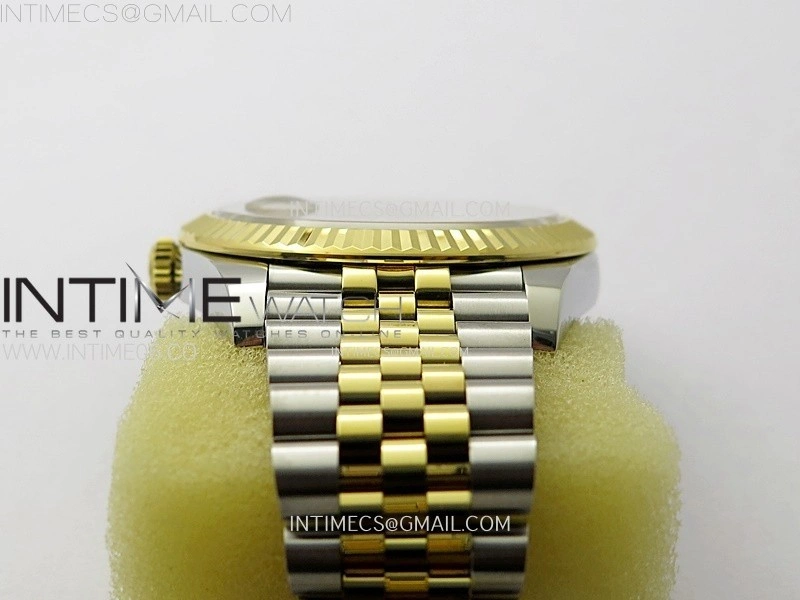 DateJust 41 126333 904L SS YG VSF 1:1 Best Edition Gold Fluted Dial on Jubilee Bracelet VS3235