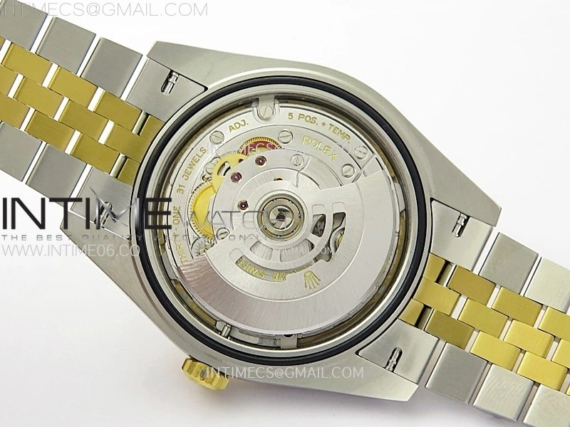 DateJust 41 126333 904L SS YG VSF 1:1 Best Edition Gold Fluted Dial on Jubilee Bracelet VS3235