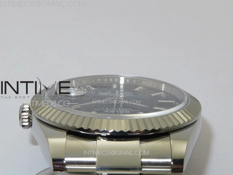 DateJust 41 126334 NTF 1:1 Best Edition 904L Steel Black Stick Dial on Oyster Bracelet VR3235