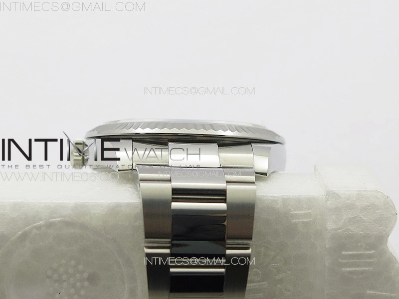 DateJust 41 126334 NTF 1:1 Best Edition 904L Steel Black Stick Dial on Oyster Bracelet VR3235