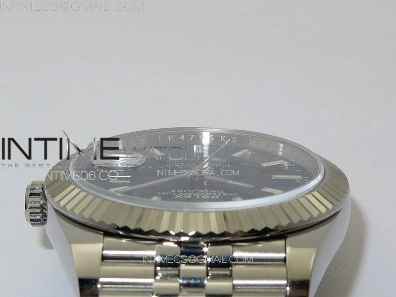 DateJust 41 126334 NTF 1:1 Best Edition 904L Steel Blue Stick Dial on Jubilee Bracelet VR3235