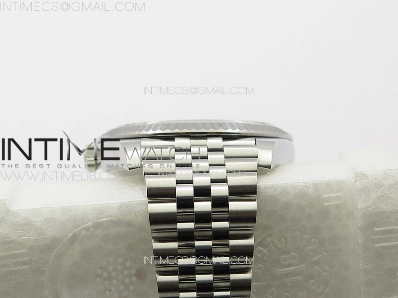 DateJust 41 126334 NTF 1:1 Best Edition 904L Steel Gray Roman Dial on Jubilee Bracelet VR3235