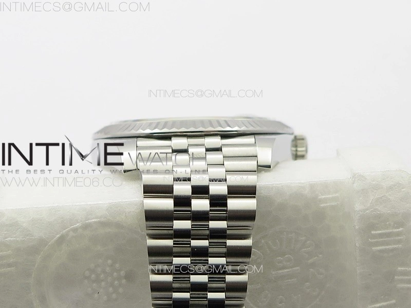 DateJust 41 126334 NTF 1:1 Best Edition 904L Steel Gray Stick Dial on Jubilee Bracelet VR3235