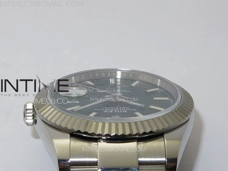 DateJust 41 126334 NTF 1:1 Best Edition 904L Steel Green Stick Dial on Oyster Bracelet VR3235