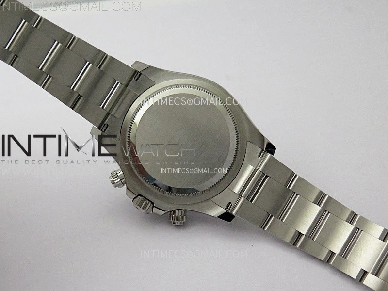 Daytona 126500 EWEF 1:1 Best Edition Black Dial On 904L Steel Case And Bracelet A4131 Mod