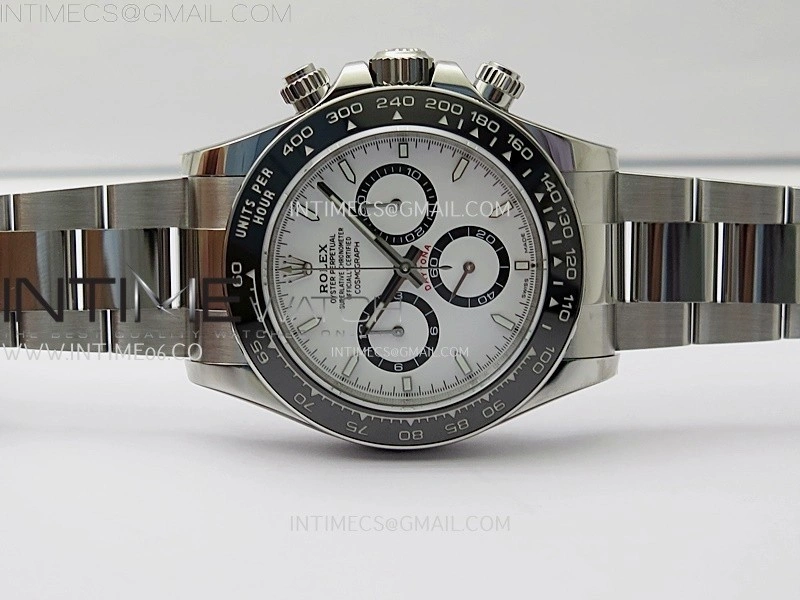 Daytona 126500 EWEF 1:1 Best Edition White Dial on 904L Steel Case And Bracelet A4131 Mod
