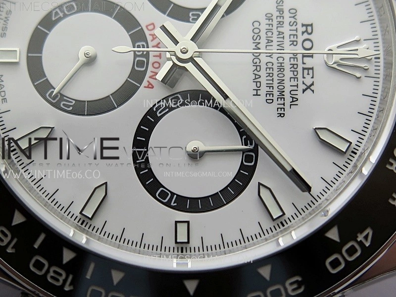 Daytona 126500 EWEF 1:1 Best Edition White Dial on 904L Steel Case And Bracelet A4131 Mod