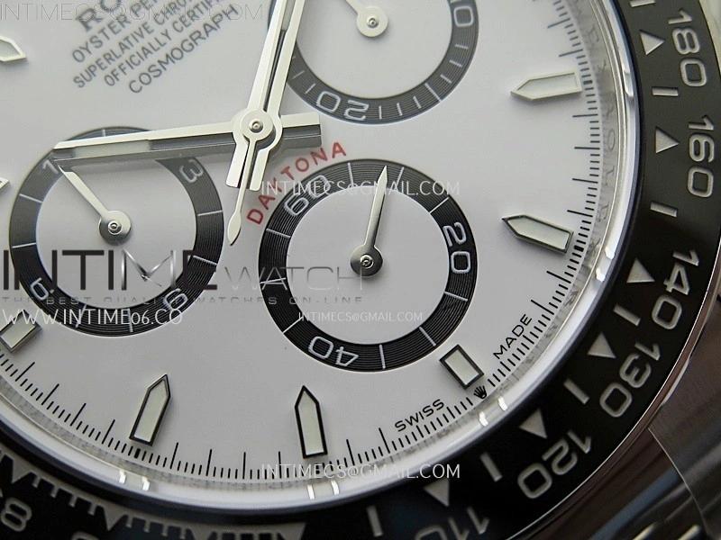 Daytona 126500 EWEF 1:1 Best Edition White Dial on 904L Steel Case And Bracelet A4131 Mod