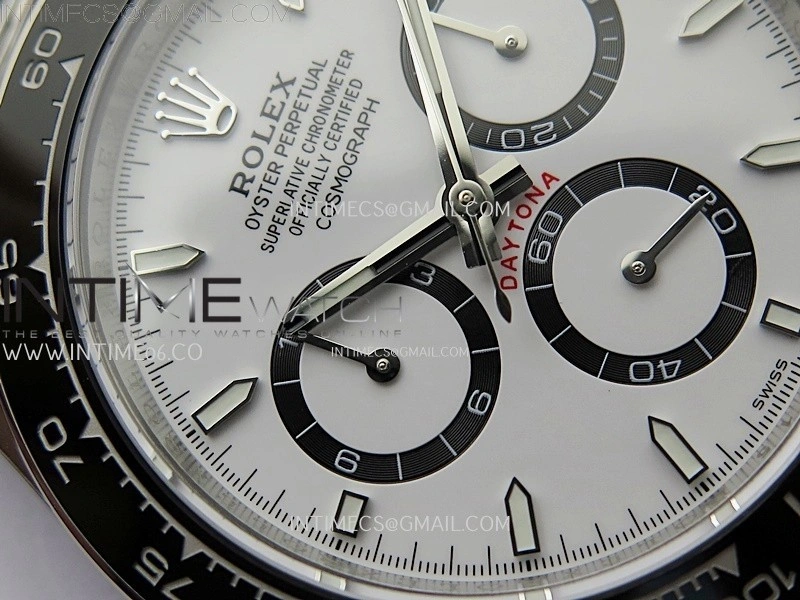 Daytona 126500 EWEF 1:1 Best Edition White Dial on 904L Steel Case And Bracelet A4131 Mod
