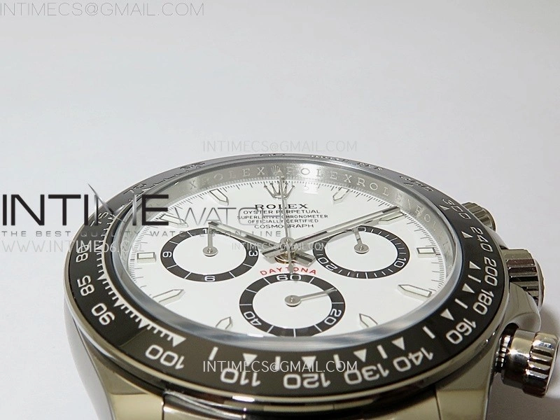 Daytona 126500 EWEF 1:1 Best Edition White Dial on 904L Steel Case And Bracelet A4131 Mod