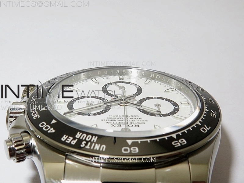 Daytona 126500 EWEF 1:1 Best Edition White Dial on 904L Steel Case And Bracelet A4131 Mod