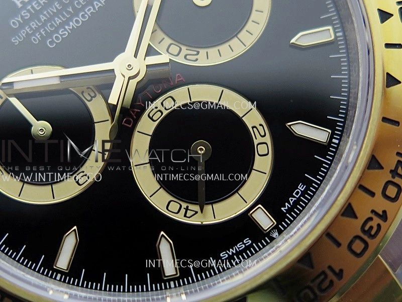 Daytona 126503 SS YG Gain Weight VSF 1:1 Best Edition Black Dial On Oyster Bracelet DD4131