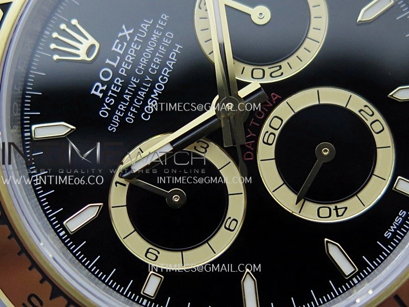 Daytona 126503 SS YG Gain Weight VSF 1:1 Best Edition Black Dial On Oyster Bracelet DD4131