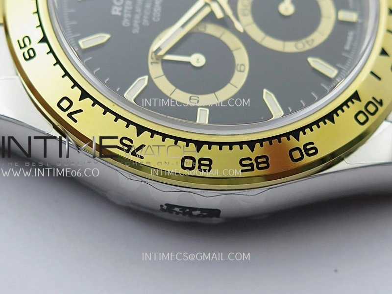 Daytona 126503 SS YG Gain Weight VSF 1:1 Best Edition Black Dial On Oyster Bracelet DD4131
