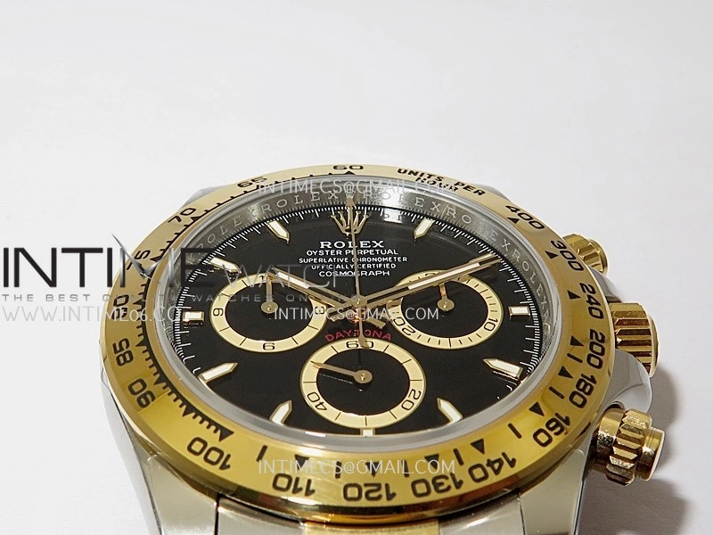 Daytona 126503 SS YG Gain Weight VSF 1:1 Best Edition Black Dial On Oyster Bracelet DD4131