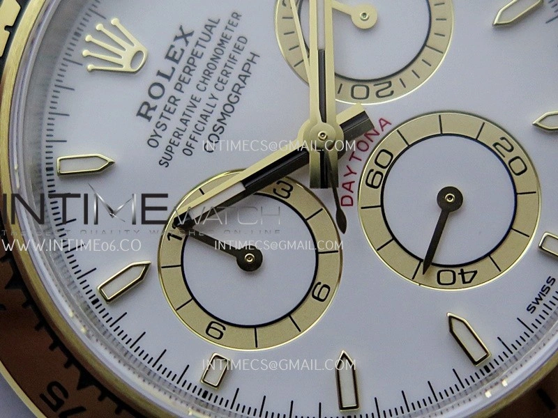 Daytona 126503 SS YG Gain Weight VSF 1:1 Best Edition White Dial On Oyster Bracelet DD4131