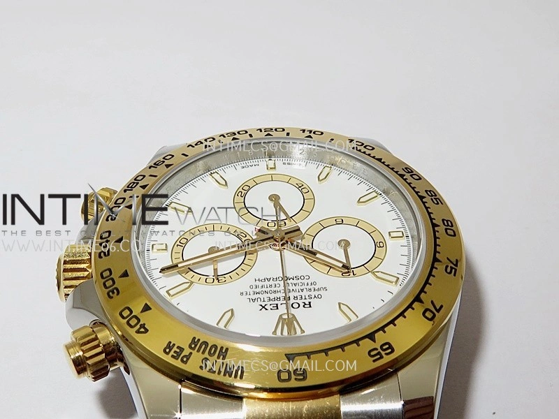 Daytona 126503 SS YG Gain Weight VSF 1:1 Best Edition White Dial On Oyster Bracelet DD4131