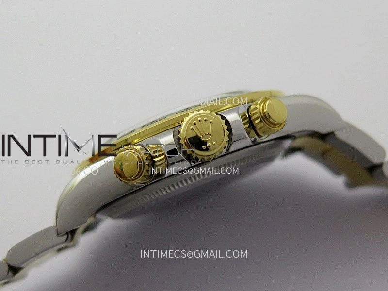 Daytona 126503 SS YG Gain Weight VSF 1:1 Best Edition White Dial On Oyster Bracelet DD4131
