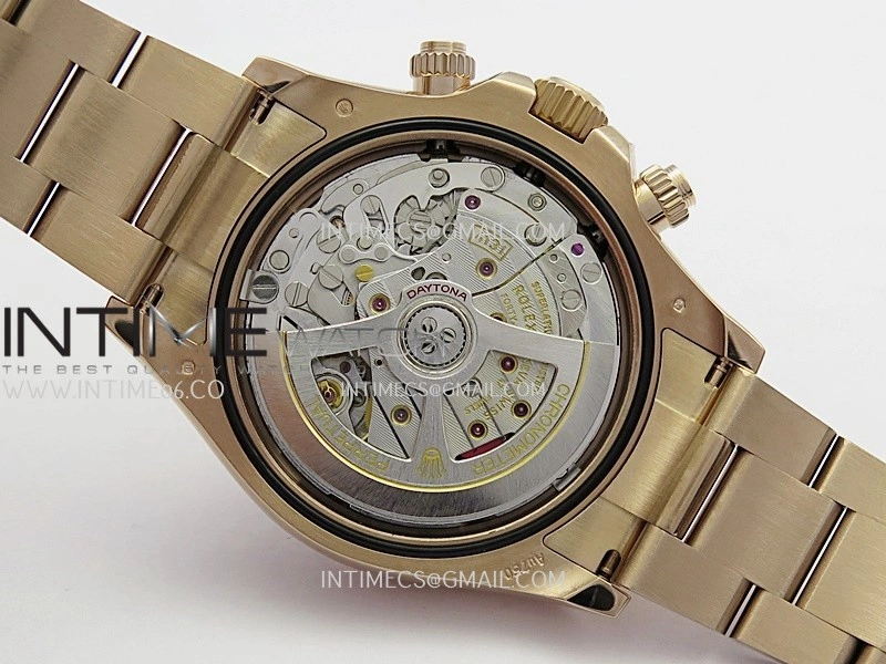 Daytona 126505 RG UFO 1:1 Best Edition Brown Dial Black Subdial On Oyster Bracelet UF4131