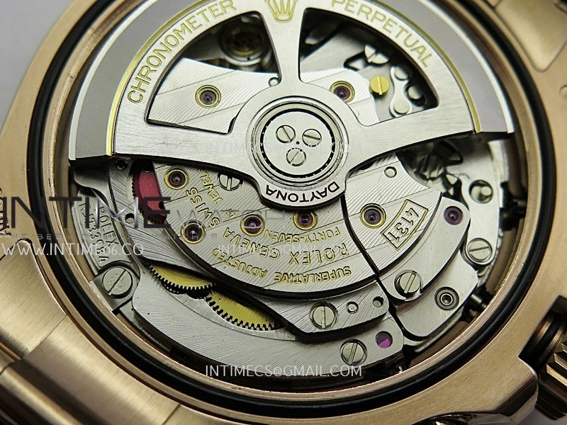 Daytona 126505 RG UFO 1:1 Best Edition Brown Dial Black Subdial On Oyster Bracelet UF4131