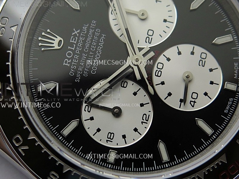 Daytona 2023 126529 Le Mans QF Best Edition Black Dial On 904L SS Case and Bracelet SA4132 V2