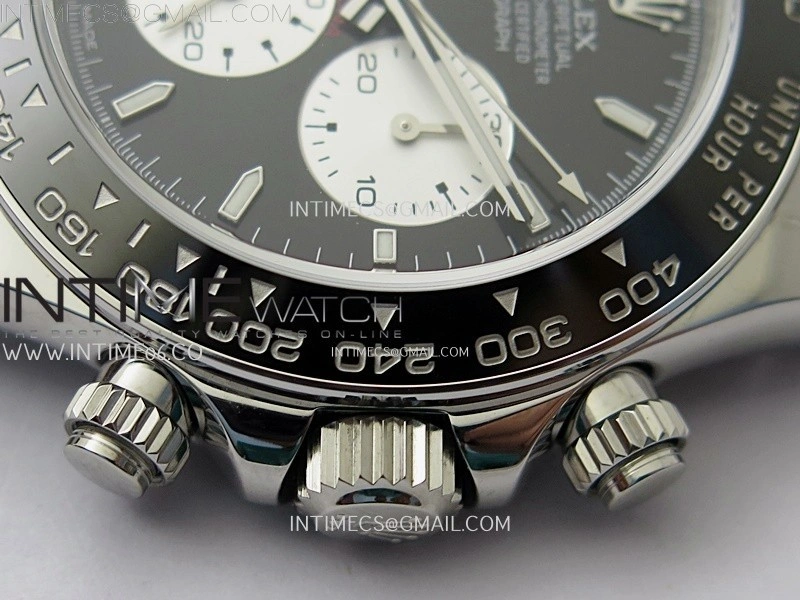 Daytona 2023 126529 Le Mans QF Best Edition Black Dial On 904L SS Case and Bracelet SA4132 V2