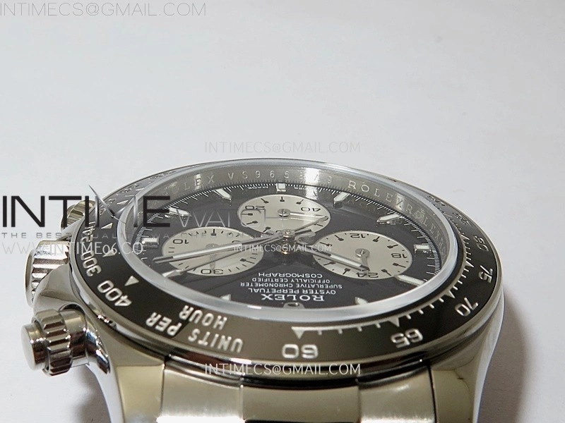 Daytona 2023 126529 Le Mans QF Best Edition Black Dial On 904L SS Case and Bracelet SA4132 V2