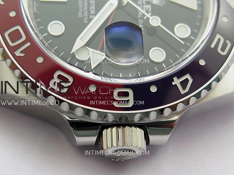 GMT-Master II 126710 BLRO 904L SS VF 1:1 Best Edition Black Dial On Jubilee Bracelet DD3285 CHS