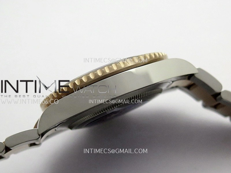 GMT Master II 126711 CHNR 904L SS RG ARF 1:1 Best Edition Black Dial On SS RG Bracelet DD3285 CHS