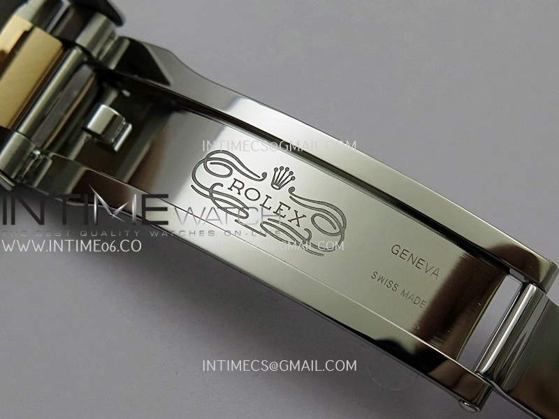 GMT Master II 126711 CHNR 904L SS RG ARF 1:1 Best Edition Black Dial On SS RG Bracelet DD3285 CHS