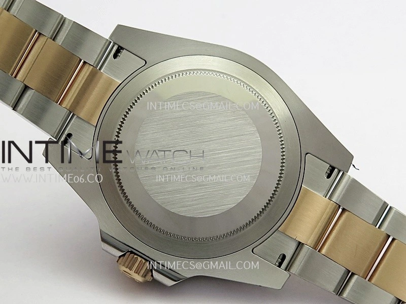 GMT Master II 126711 CHNR 904L SS RG ARF 1:1 Best Edition Black Dial On SS RG Bracelet DD3285 CHS