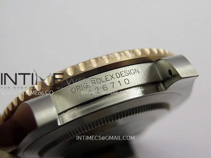 GMT Master II 126711 CHNR 904L SS RG ARF 1:1 Best Edition Black Dial On SS RG Bracelet DD3285 CHS