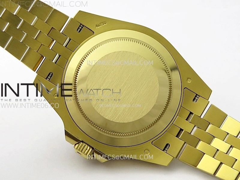 GMT-Master II 126718 GRNR AR+F 1:1 Best Edition on Black Dial YG Bracelet Super Clone DD3285 CHS