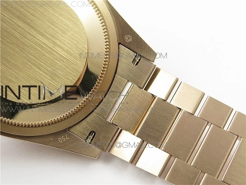 Day-Date 36 128239 RG BP Best Edition Pink Gold Sticks Markers Dial on RG President Bracelet