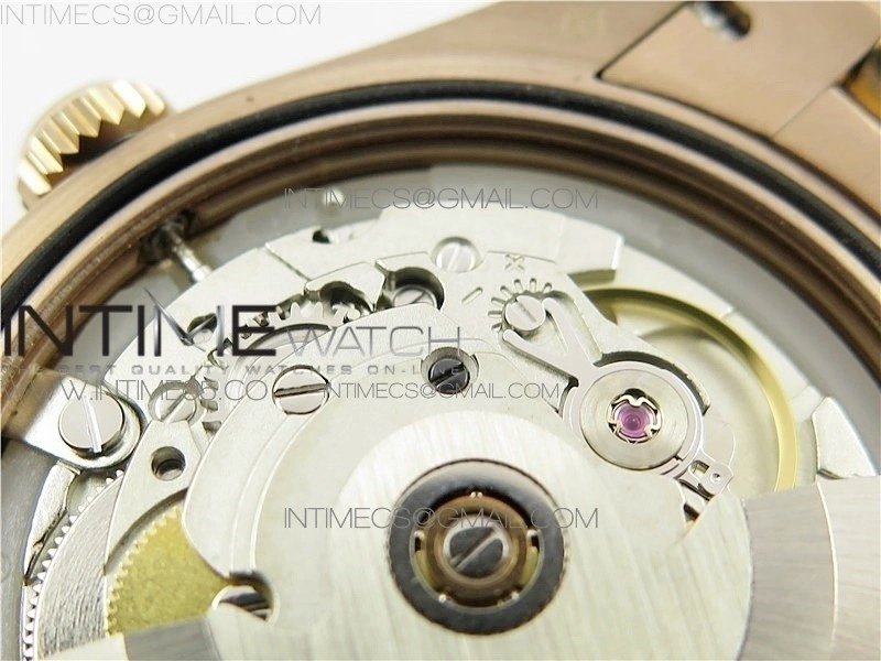 Day-Date 36 128239 RG BP Best Edition Pink Gold Sticks Markers Dial on RG President Bracelet