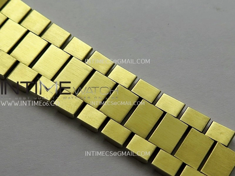 Day Date 128348 YG Gain Weight KF 1:1 Gold Dial Diamond Marker On President Bracelet A2836