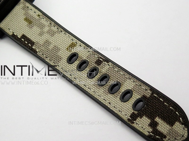 PAM1513 Submersible 44mm VSF 1:1 Best Edition Gray Ombre Dial on Camouflage Strap P900