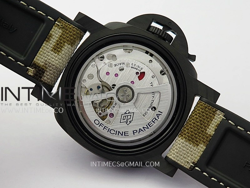 PAM1513 Submersible 44mm VSF 1:1 Best Edition Gray Ombre Dial on Camouflage Strap P900