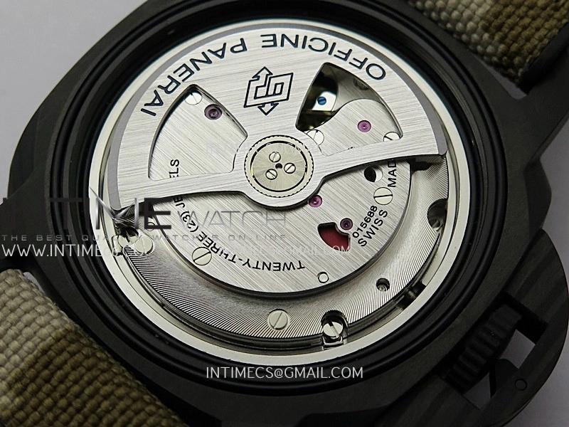 PAM1513 Submersible 44mm VSF 1:1 Best Edition Gray Ombre Dial on Camouflage Strap P900