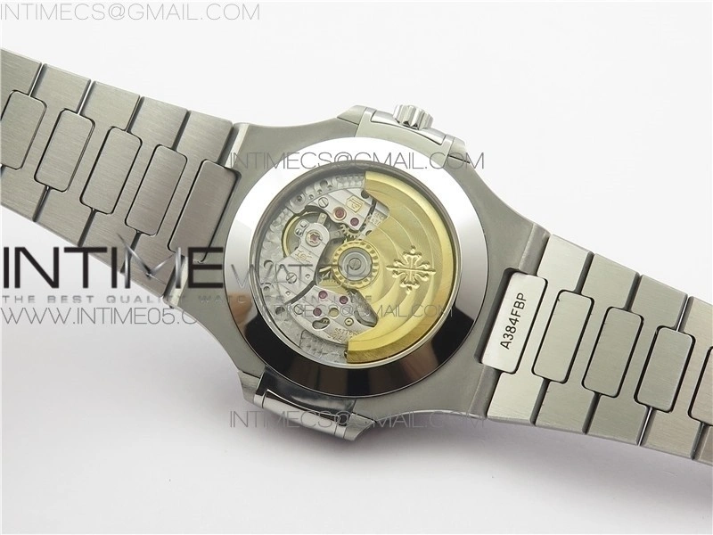 Nautilus 5726 1A-014 SS GRF 1:1 Best Edition White Dial Working Annual Calendaron SS BRACELET A.324