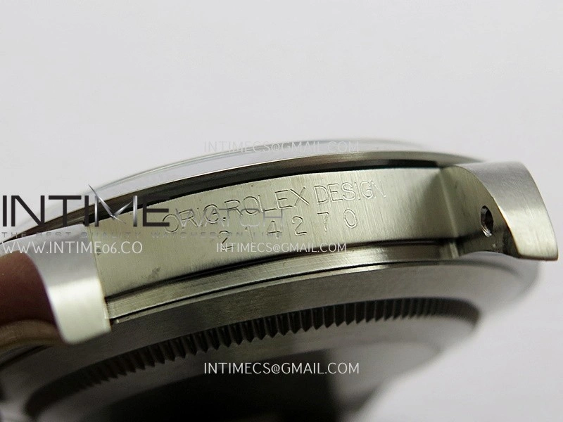 Explorer I 214270 39mm 904L SS VF 1:1 Best Edition Black Dial On SS Bracelet Super Clone 3132