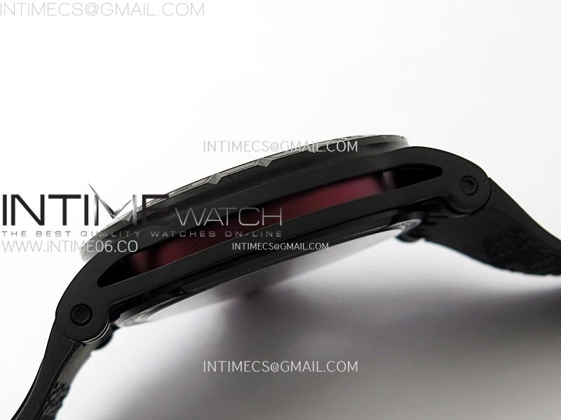 Excalibur Rddbex0815 DLC Ti BBR Best Edition Red Skeleton Dial on Black Rubber Strap Asian RD505SQ