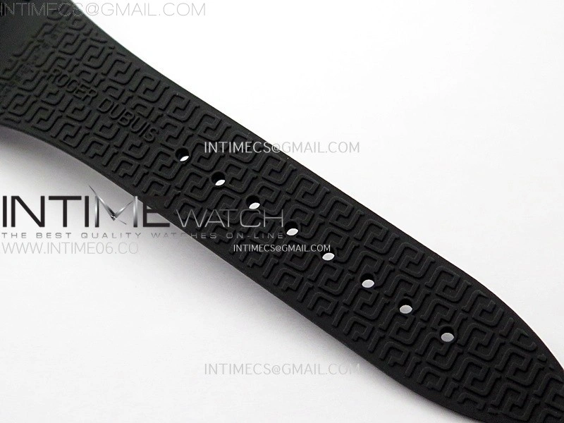 Excalibur Rddbex0815 DLC Ti BBR Best Edition Red Skeleton Dial on Black Rubber Strap Asian RD505SQ